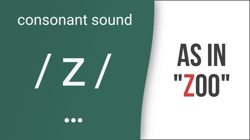 Cách phát âm z trong tiếng Anh 