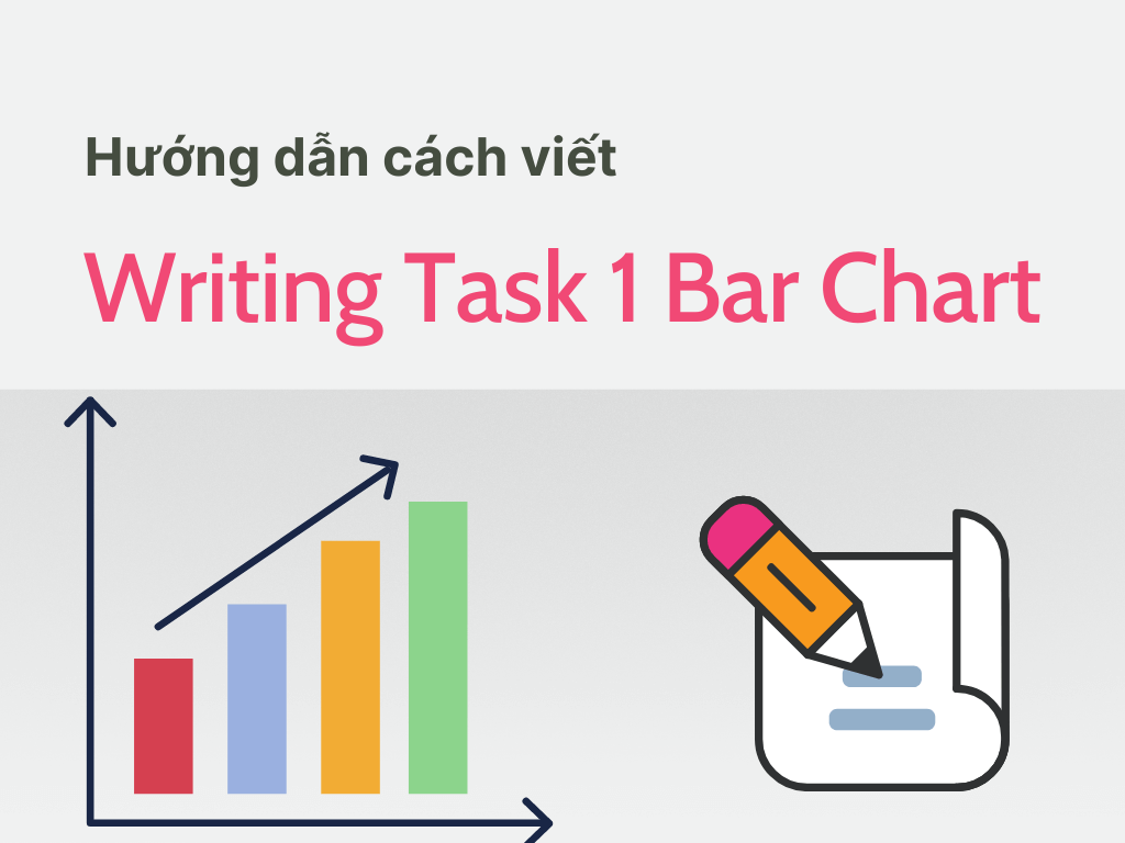 Hướng dẫn cách viết bài IELTS Writing Task 1 Bar Chart