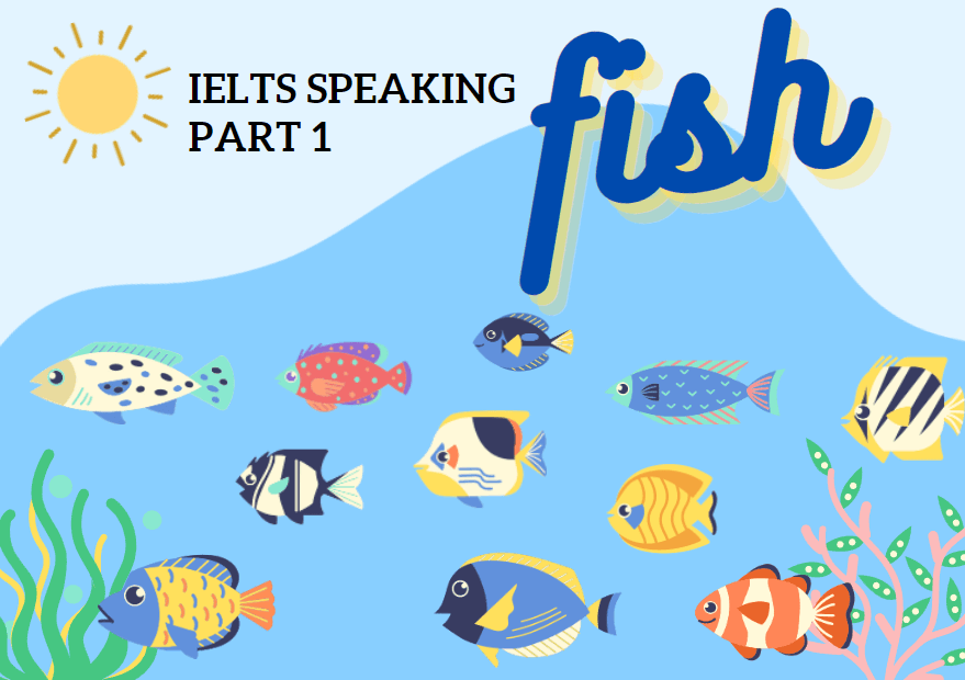  IELTS Speaking part 1 Fish 