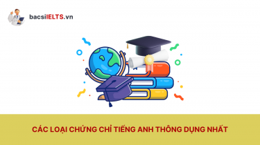 Các loại chứng chỉ tiếng Anh