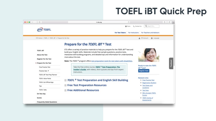 Thi thử TOEFL ITP online miễn phí tại Quick Prep