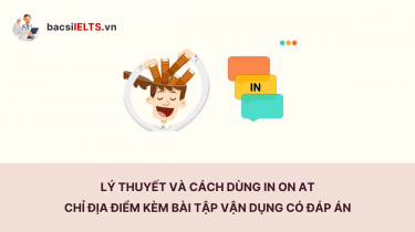 Cách dùng in on at chỉ địa điểm