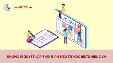 Thời gian biểu tự học IELTS