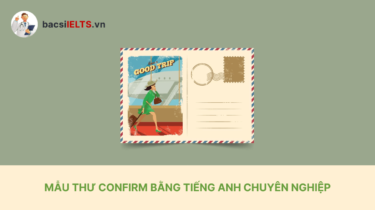 Mẫu thư confirm bằng tiếng Anh