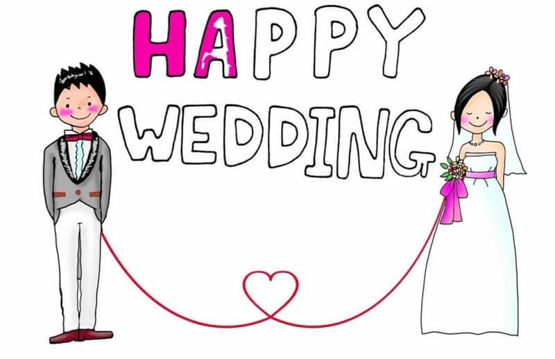 Lời chúc mừng đám cưới bằng tiếng Anh ngắn gọn và ý nghĩa