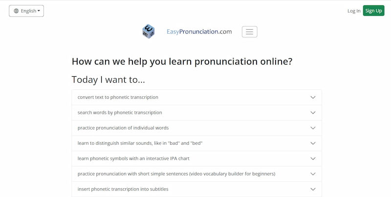 Easy Pronunciation