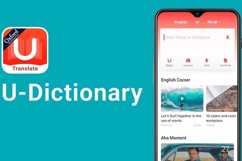 App dịch tiếng Anh sang tiếng Việt bằng hình ảnh U-Dictionary