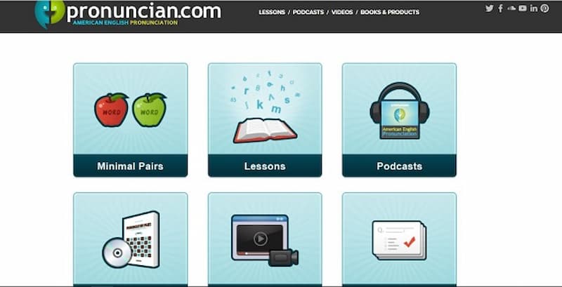 Pronuncian - Trang web kiểm tra phát âm tiếng Anh chuẩn